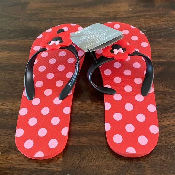 Disney Store Minnie Mouse Polka Dot Sandals - Picture 3 of 7
